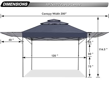 ABCcanopyタープ・シェード本体　ジャンク ABCcanopyタープ・シェード本体 ジャンク ABCcanopyタープ